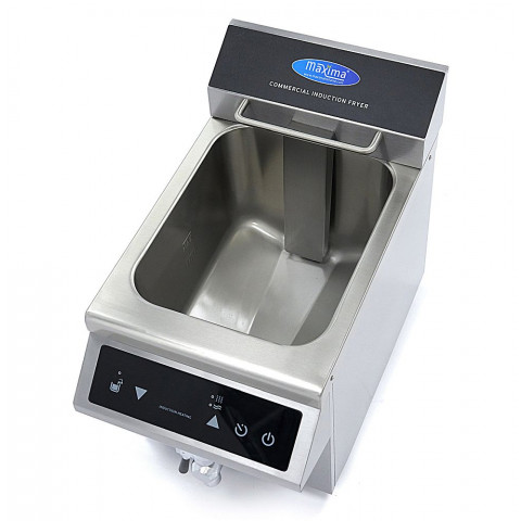 MAXIMA 8-litrska indukcijska friteza z izpustnim ventilom