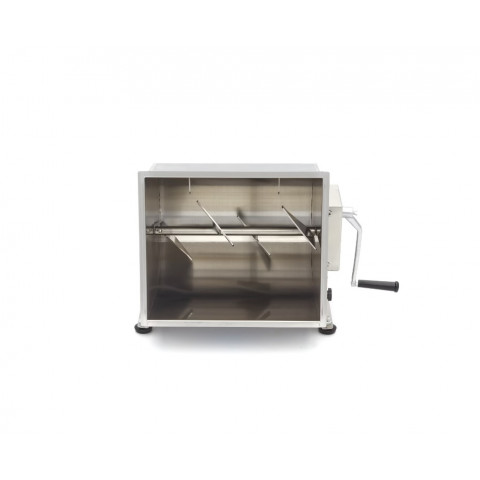MAXIMA ročni mešalnik za meso z nagibno posodo - 40 L/35 kg mesa
