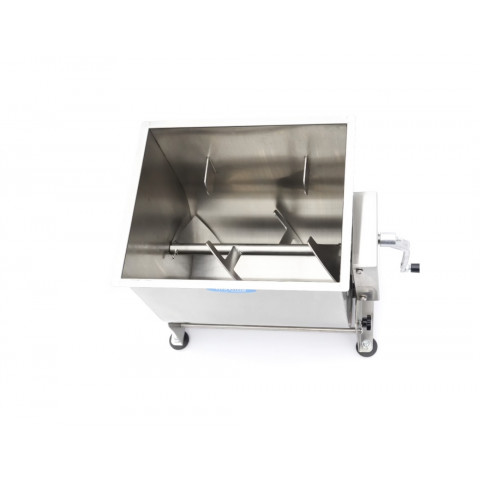 MAXIMA ročni mešalnik za meso z nagibno posodo - 40 L/35 kg mesa