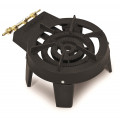 HORECATECH štirinožni plinski salamander s tremi conami - 8.6 kW