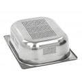 GAMMO GN 1/2 posoda 100 mm globoka perforirana