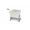 MAXIMA ročni mešalnik za meso z nagibno posodo - 30 L/25 kg mesa