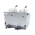 MAXIMA indukcijska friteza 2x8 l z izpustnim ventilom DEMO